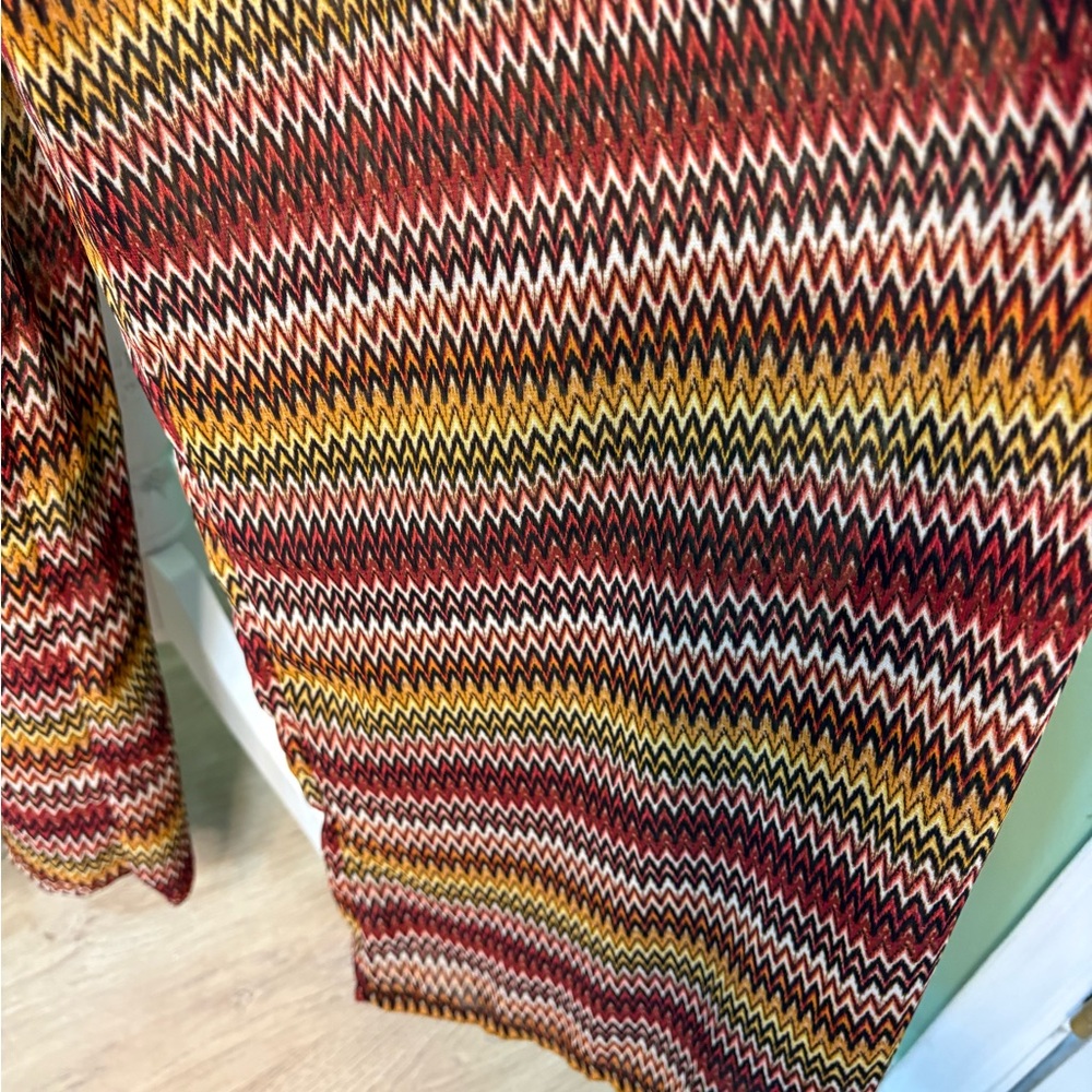 Multicolor Chevron Jumpsuit - Picture 5 of 8